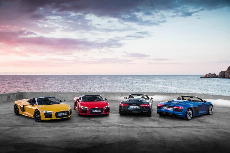  Audi R8 Spyder V10 2016 года  (WW) (фото 6 из 61)